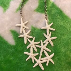 Starfish statement necklace